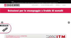 Desktop Screenshot of digiemme.it